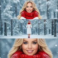 Winter Red Tranquility