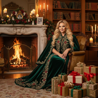 Opulent Yuletide Mansion