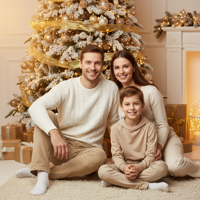 Tree-Side Family Bliss