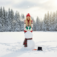 Sculpting Snow Yetis